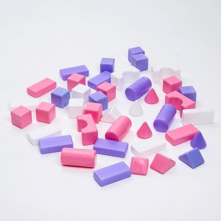 Construction set, 41 element, 60*60, pink color-5