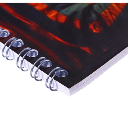 Notebook of 48 sheets in a cage, on the crest, “your deeds”, cover of shared cardboard, mix-6