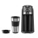 Coffee machine Endever Costa-1043, drip, 800 watts, 0.42 l, dark gray