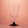 Plastic disposable glass for wine, 200 ml, transparent color