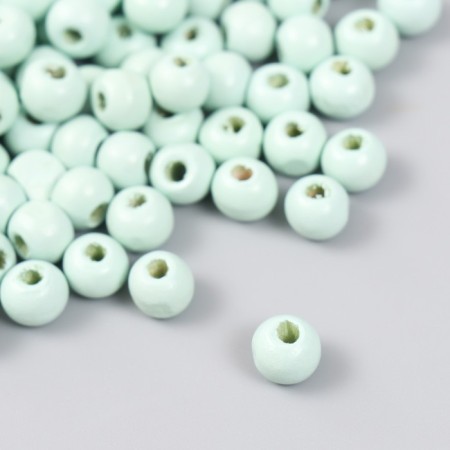 Beads for creativity "Light turquoise" D-0.8 cm, set of 20 g