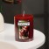 Candle-cylinder aromatic "cherry", 6x7.5 cm