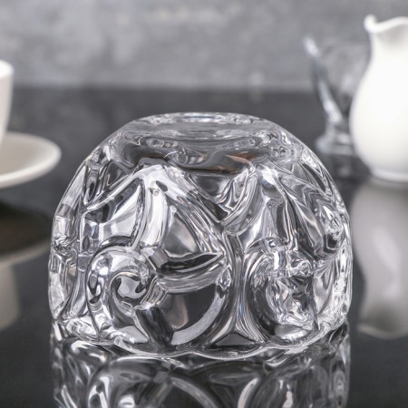 Glass sucks with a lid "bends", 260 ml, 10.5 × 11.5 cm-2