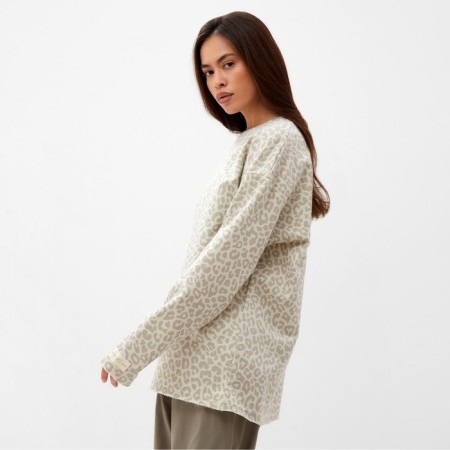 Women's sweatshirt MIST: LEO p. 42, beige-3