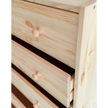 Chest of drawers RAST 5, 62x30x109, pine array-8