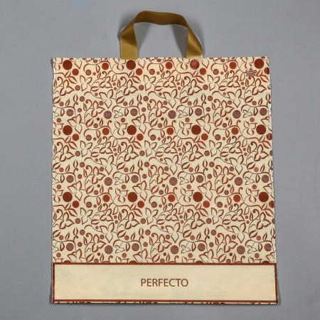 Perfecto Print package, polyethylene with a loop pen, 40 x 37 cm, 95 μm