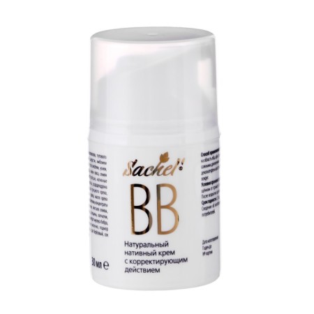 Natural cream "Sashel BB" with a corrective effect, 30 ml-1