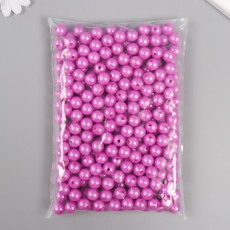 A set of beads "Pearls" d 12 mm, 250 gr, lilac-2