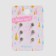 Pusets 3 pairs "Snowflake" Santa Claus, mittens, colored