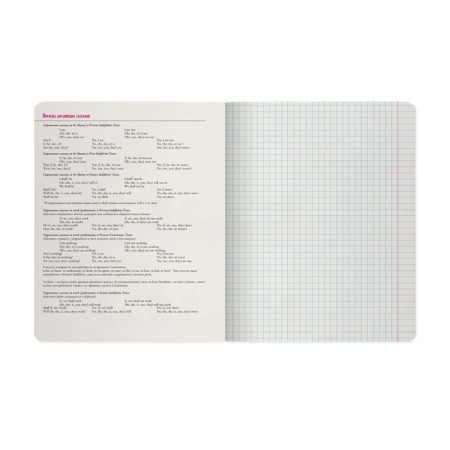 The subject of the "raspberry", 48 sheets in the Code "English", cover cardboard, lamination of SoftTouch-3