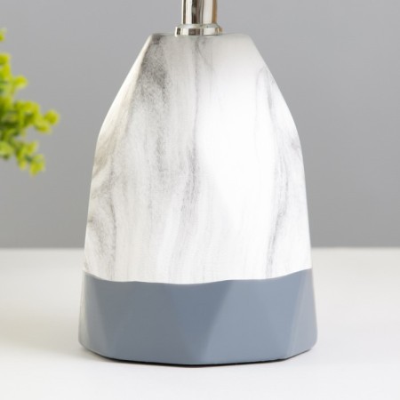 Adeli table lamp E14 40W white-gray 21x21x34 cm Risalux-3