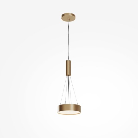 Technical C032CL-24K-RD-MG, LED, 24 W, 220x220x60 mm, 1760 lm, 4000K, 2835, matte gold, matte gold-7