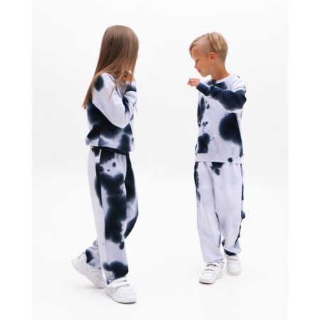 Kidsa (sweatshirt, trousers) minku: Casual Collection Blue color, rr 104-1