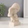 Souvenir Polystone Bust "Mom and Daughter" White in nettles 10.5x5x5x15 cm