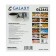 Galaxy GL 2641, 900 W multicooker, 5 l, 11 programs, with anti -stick coating, white