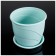 Plastic pot "Venice", d = 19, with a pallet, mint