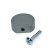 Handle button Cappio RK147, D = 26 mm, color graphite