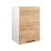 Hinged cabinet 400 Simps, 400x300x600, oak gold craft/white
