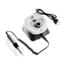 A device for manicure and pedicure TNL Iron-Pro, 35,000 rpm, 40 watts, black and white
