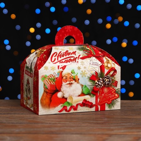 Gift Folding "Good Traditions" 19.5 x 13 x 14 cm
