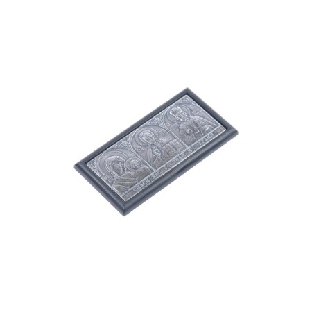 Icon in the car Triptih, Melchior, Plastic, 4.2 x 2.2 cm-1