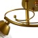 Chandelier 1082/2GD 40W E27 gold 46x15x24 cm