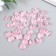 Buttons plastic on the midnight "Crystal Pink" 1.3x1.3 cm set 35 pcs 4.8x3.7x3.7 cm