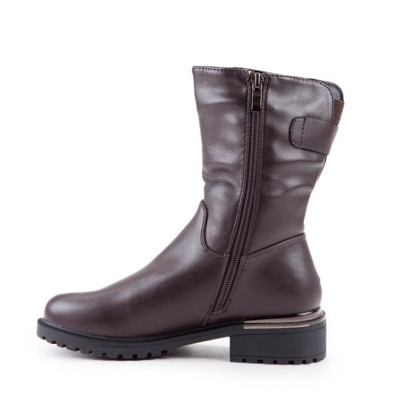 Winter boots are women, brown color, size 36-1
