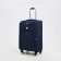 Small 24 suitcase "on lightning, code castle, with extension, blue color