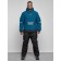 Ski costume male winter, size 56, blue color