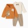 A set for a boy, mustard color, height 74 cm