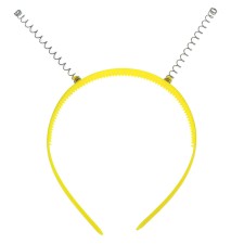 Yellow rim 1.1x32.5 cm with springs, in a set of 12 pieces