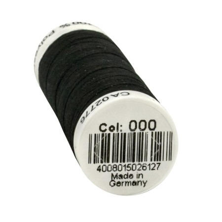 SEW-HALL thread for all materials, 200 m, 748277 (000 Black)-1