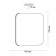 Lona lamp, 48W LED 3000-6500K, 3800LM, white color, IP43 with FDU