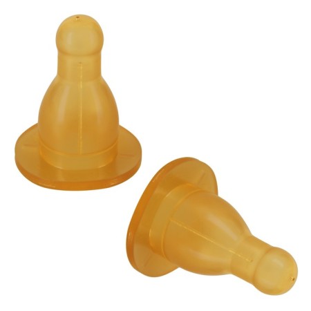 Large -size nipple with an average stream, from 6 months, set 2 pcs.-2