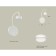 Floor lamp with switch and acrylic Ambrella Light, XB9595200, GX53 LED 12 W, white sand, white matte