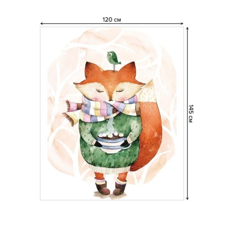 The tablecloth "Ceaters", rectangular, oxford, size 120x145 cm-1