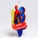 Candle for the Cake "Happy Birthday", number 6, Spider-Man