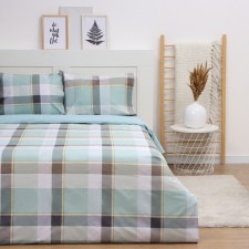Lovelife 2PP Square Green, 175x215cm, 200x225cm, 50x70cm-2sht, satin, cotton 125g/m.