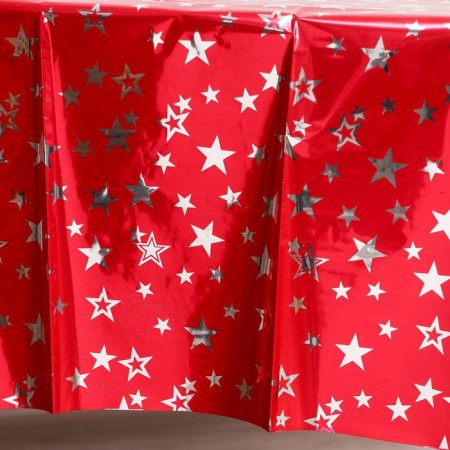 GRAY "Stars", 137 × 183 cm, red color-3