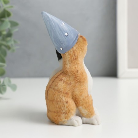 Souvenir Polystone "Kittens in caps" 10x5.5x9 cm-1