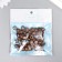 Beads for creativity plastic "Marble. Coffee" d = 1 cm set 20 g
