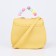 Baby bag on magnet, yellow color