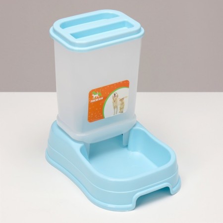 Auto feeder 1.5 l, 23.5 x 16 x 24 cm, blue-1