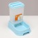 Auto feeder 1.5 l, 23.5 x 16 x 24 cm, blue