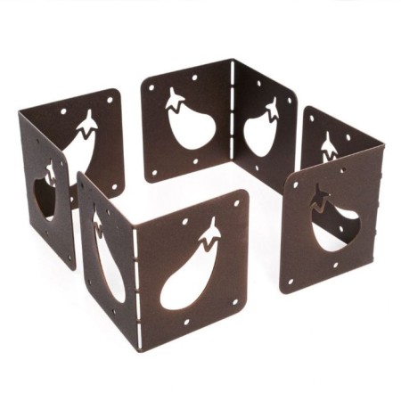 801-018br Corner Corner for eggplant beds 801-018BR 8.8x8.8x10 cm-2