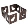 801-018br Corner Corner for eggplant beds 801-018BR 8.8x8.8x10 cm