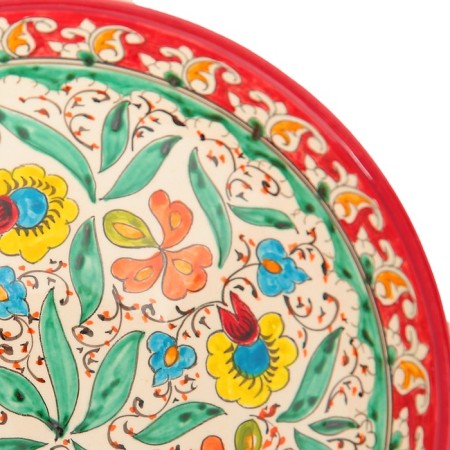 Suditsa Rishtan ceramics "Turkish pattern", 25 cm, mix-3