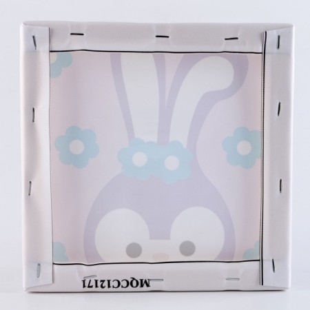 Application with pompom "Bunny" size - 20 × 20 cm, glue 30 ml-6
