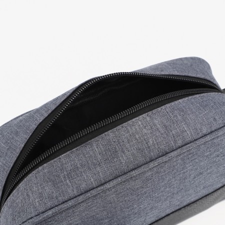 Lightning cosmetic bag, gray color-2